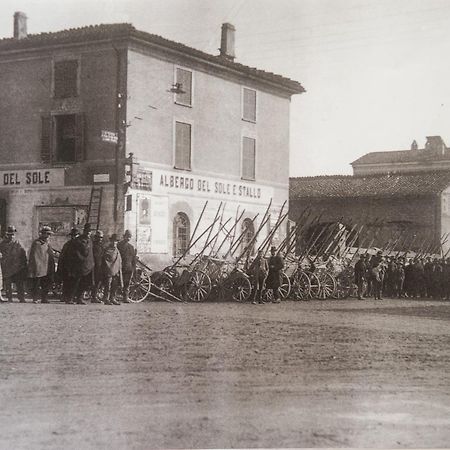 Albergo Trattoria Sole Busseto Exterior photo