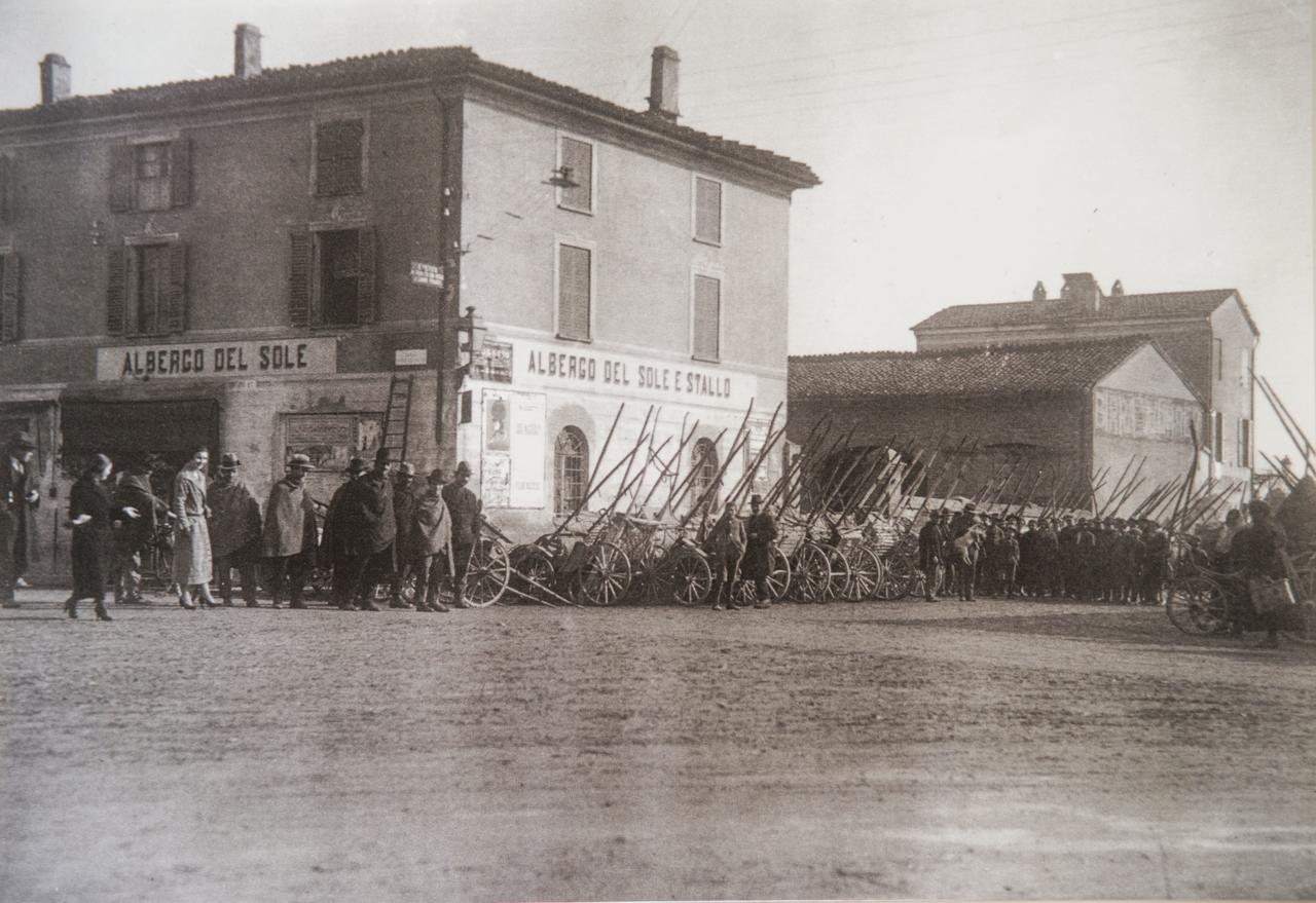 Albergo Trattoria Sole Busseto Exterior photo